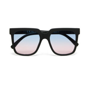 Roma Unisex Güneş Gözlüğü Siyah / Lens: Mavi/Pembe gradyan