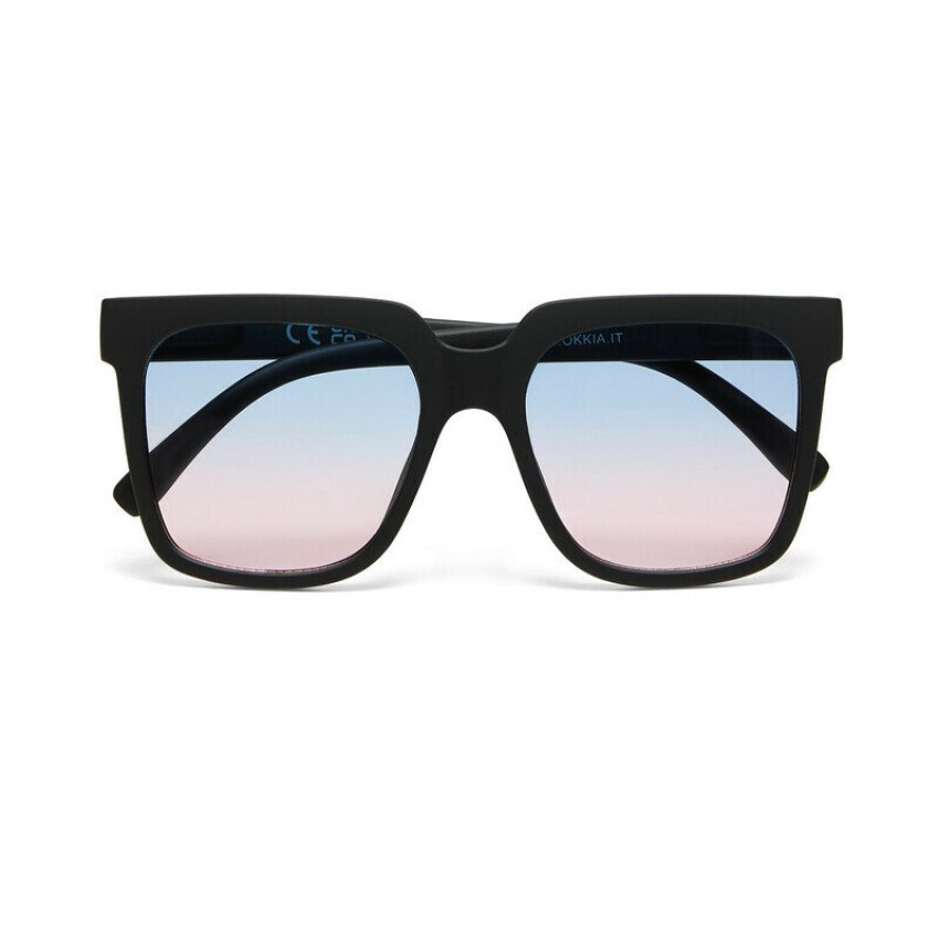 Roma Unisex Güneş Gözlüğü Siyah / Lens: Mavi/Pembe gradyan