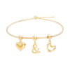 18 Ayar Altın Kaplama Charm - Infinity