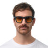 Firenze Unisex Güneş GözlüğüSiyah Havana / Lens : Sarı