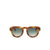 Zeno Round Unisex Güneş GözlüğüSahara Havana / Lens: Yeşil
