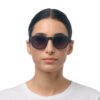 Milano Unisex Güneş Gözlüğü Siyah / Lens: Siyah Gradyan