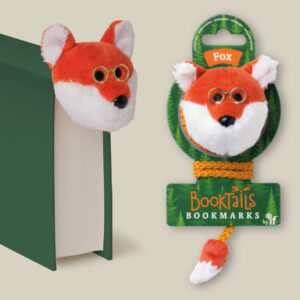 IF BookTails Tilki Peluş Kitap Ayracı