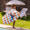 Swim Essentials Tropic Shark Surfboard Tutacaklı Şişme Deniz ve Havuz Yatağı 120 cm