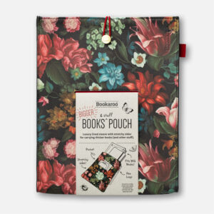 IF Bookaroo Dark Floral Kitap Kılıfı