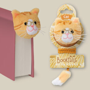 IF BookTails Ginger Cat Peluş Ayraç
