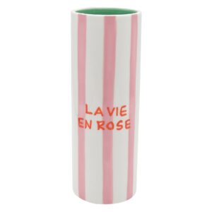 Que Rico - Antonia La Vie en Rose El Boyaması Vazo