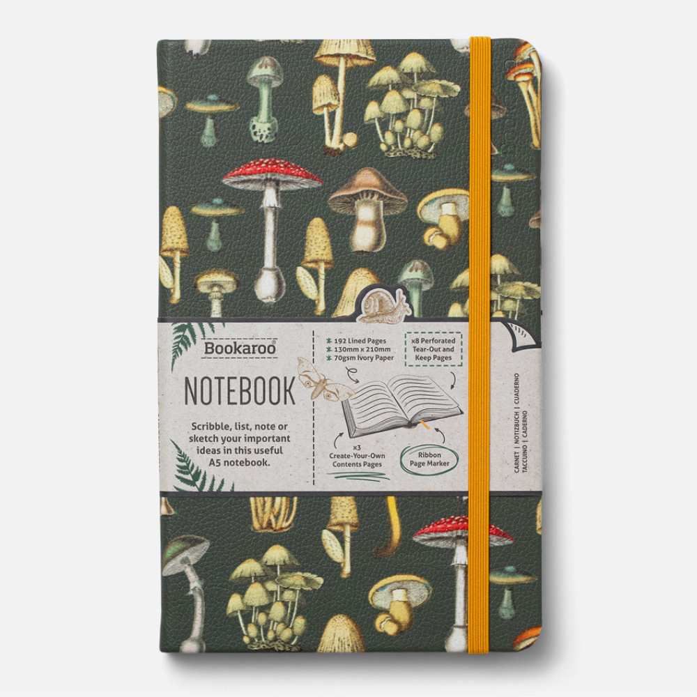 IF Bookaroo Botanical Mushroom A5
