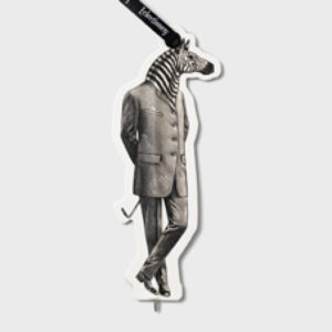 IF Eclectionery Zebra Flat Kalem Ayraç