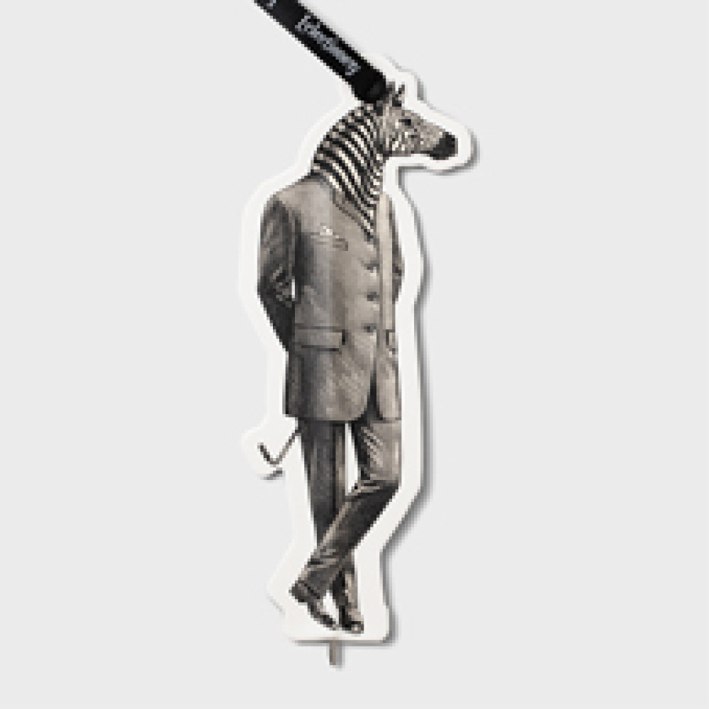 IF Eclectionery Zebra Flat Kalem Ayraç