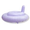 Swim Essentials Lila Leopard Bebek Sırt Destekli Yüzme Simidi 0-1 Yaş