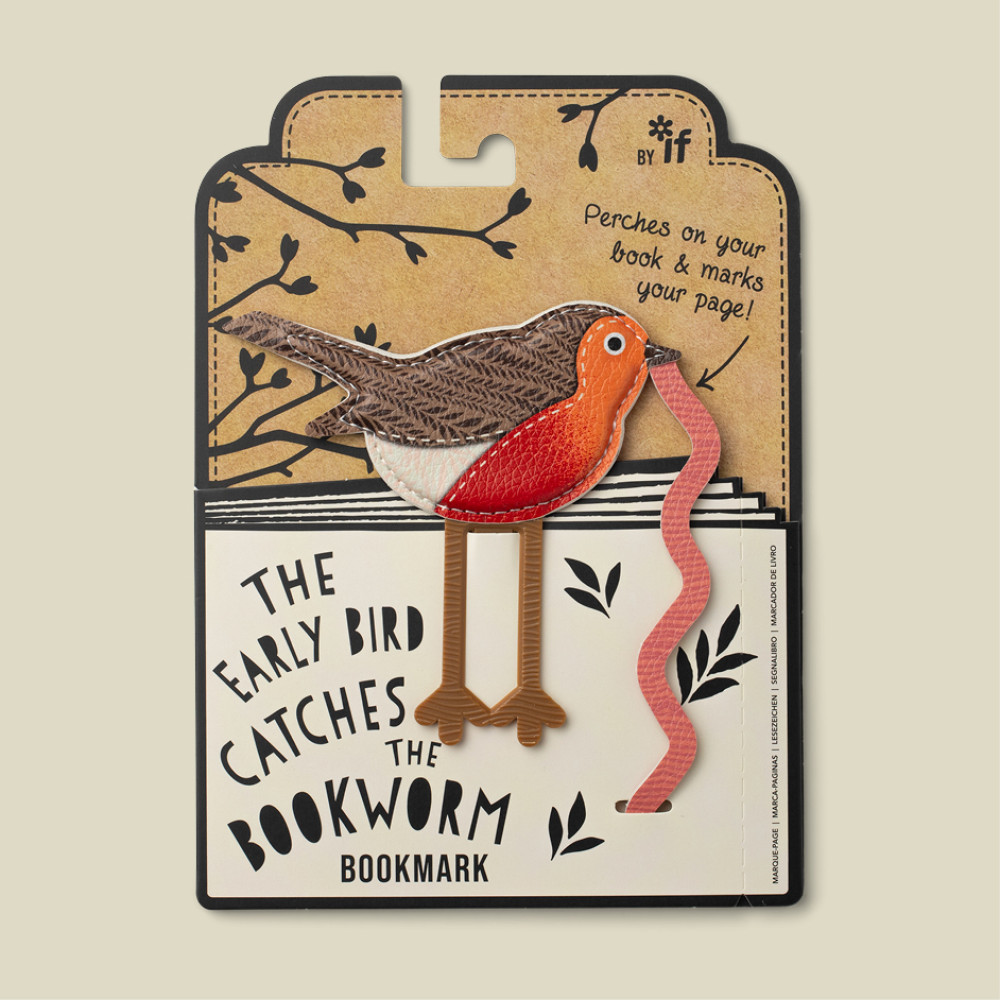 IF Early Bird Kızılgerdan Kitap Ayracı