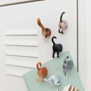 Kedi Popo Mıknatısları 6'lı