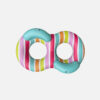 Swim Essentials Striped Rainbow 2li Yüzme Simidi 190cm