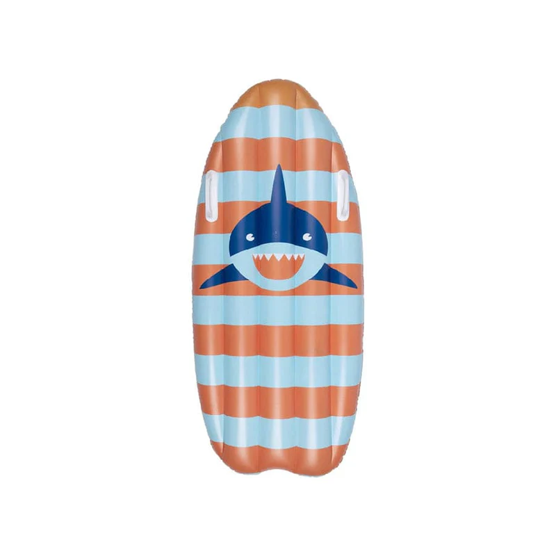 Swim Essentials Tropic Shark Surfboard Tutacaklı Şişme Deniz ve Havuz Yatağı 120 cm