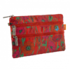 Pylones 3 Fermuarlı Çanta - Zip It - Coquelicots