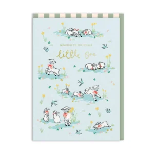 Ohh Deer Cath Kidston A6 Hello Little One Lambs