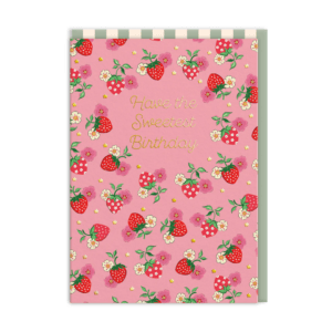 Ohh Deer Cath Kidston A6 Sweetest Birthday Strawberry