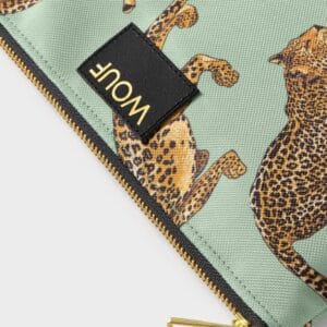 Wouf Emerald Leopard - XL El Çantası