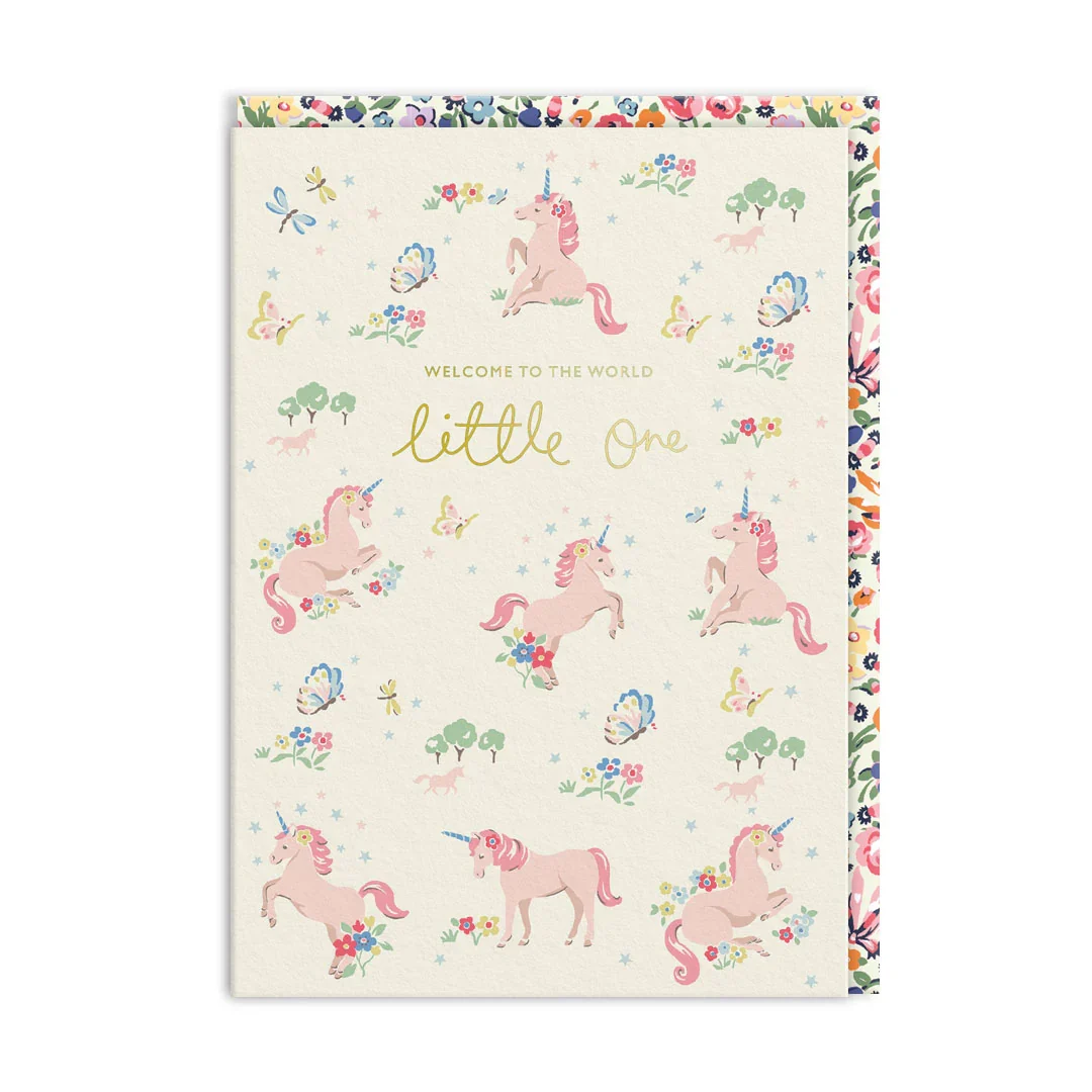 Ohh Deer Cath Kidston A6 Hello Little One Unicorn
