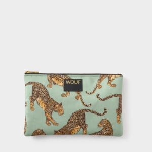 Wouf Emerald Leopard - XL El Çantası