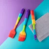 LTS003RB TEW Mini Rainbow Silicone Pallete Knife 2 100x100