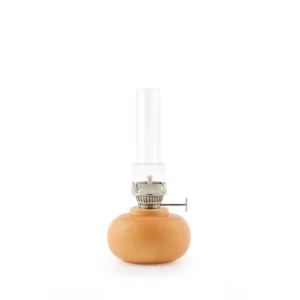 Saffron Pebble Oil Lamp