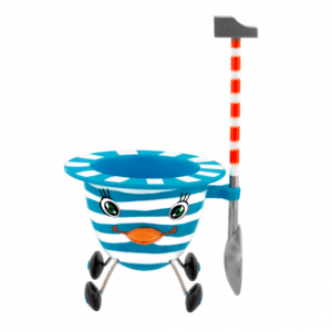 Pylones Yumurta Kabı / Yumurtalık - Cocotte - Blue