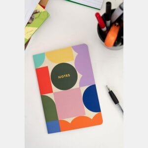 Kikkerland A5 Renkli 3’lü Defter Seti