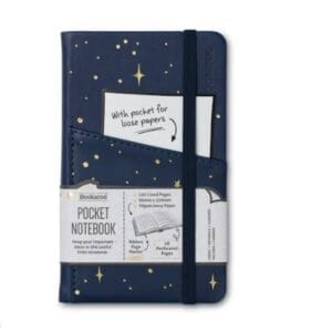 IF Bookaroo Pocket A6 Çizgili Defter Moon & Stars