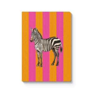 Ohh Deer Premium Yumuşak Kapak  A5 Çizgili Defter - Striped Zebra