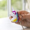 Kikkerland Unicorn LED Işıklı Sesli Anahtarlık