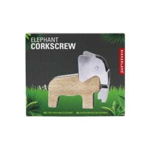 Kikkerland Elephant Fil Tirbuşon ve Şişe Açıcı