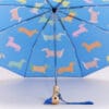 Duck Kompakt Şemsiye Dogs in Blue