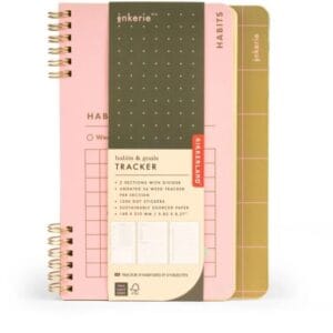 Kikkerland Habit & Goals Tracker Defteri