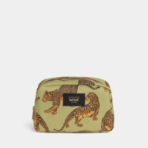Wouf Avo Leopard - Makyaj Çantası
