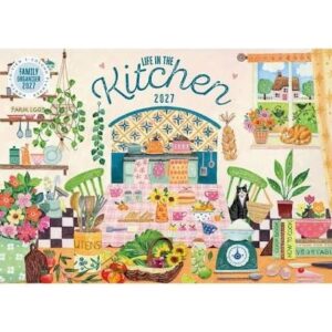 Life in the Kitchen A4 2027 Aylık Aile Planlayıcısı