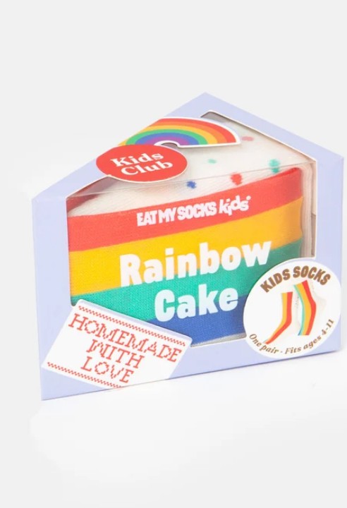 Eat My Socks Rainbow Cake 5-10 Yaş Çocuk Çorap
