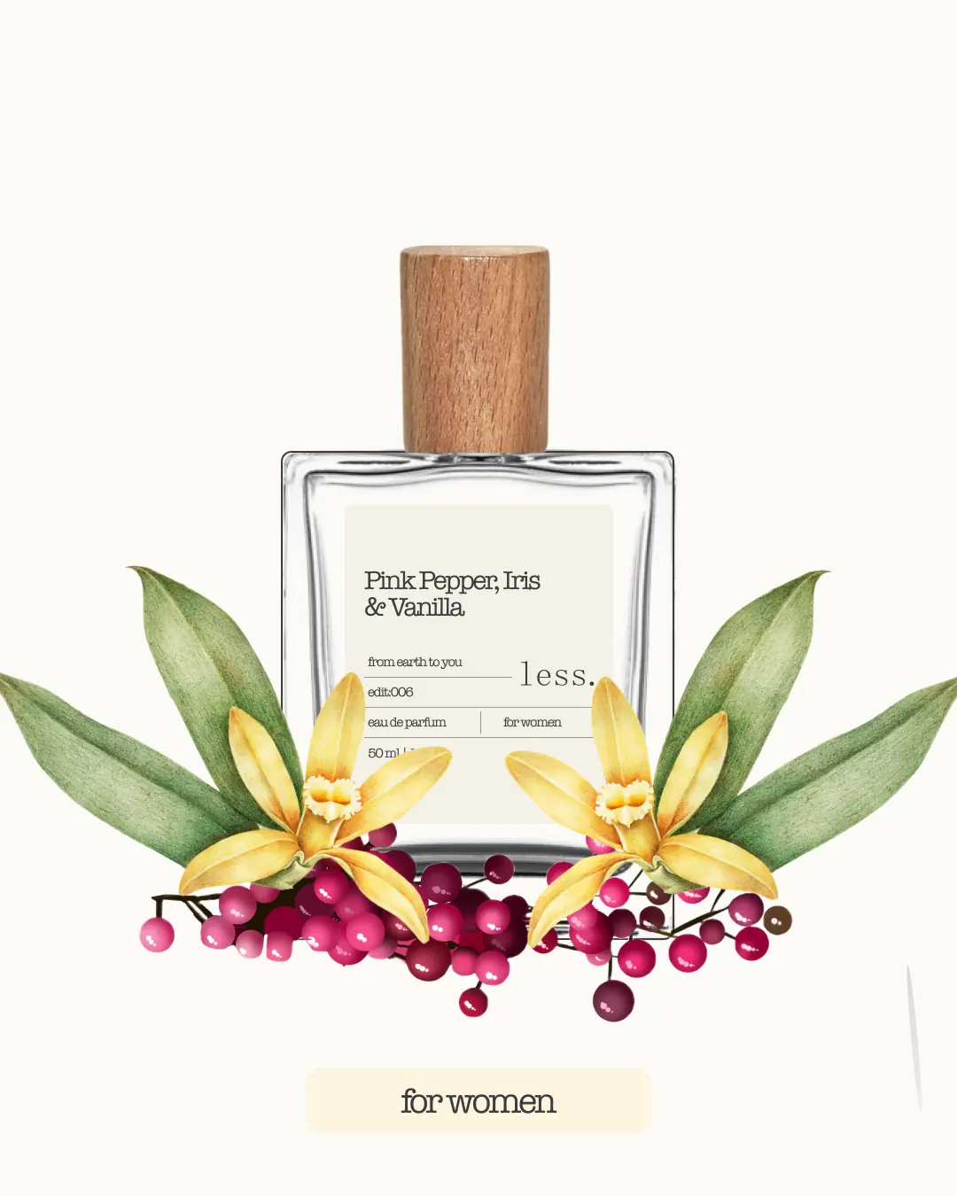 Pink Pepper, Iris & Vanilla Edit:006 Kadın Parfüm 50ml | Eau de Parfum for Women