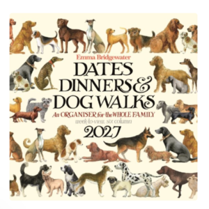 Emma Bridgewater Dates Dinners Dog Walks 2027 Planlayıcı