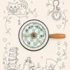 Alice Harikalar Diyarında- Emaye Sütlük/Sosluk + Kapak