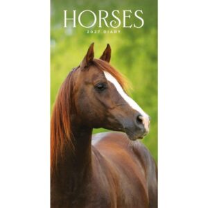 Carousel Calendars Horses Slim 2027 Haftalık Ajanda