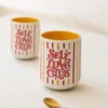 Self Love Club Kulpsuz Americano Fincanı (Seramik)