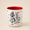 Alice in Wonderland Seramik Kulpsuz Kupa (Alice)