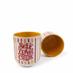 Self Love Club Kulpsuz Americano Fincanı (Seramik)