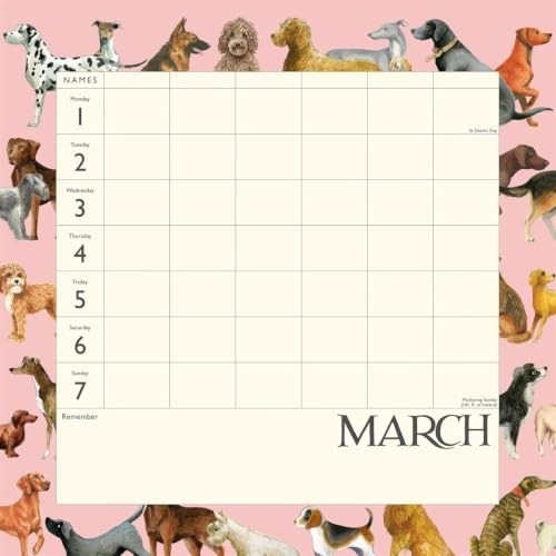 Emma Bridgewater Dates Dinners Dog Walks 2027 Planlayıcı