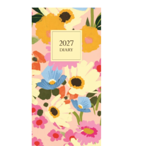 Fashion Diary Contemporary Floral Slim 2027 Ajanda