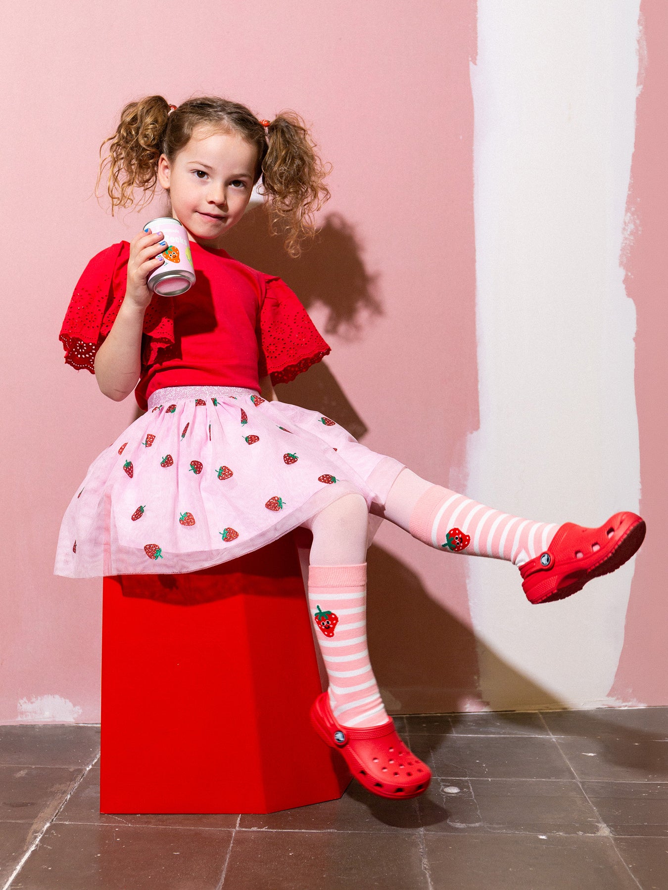 Eat My Socks Pop Strawberry 5-10 Yaş Çocuk Çorap