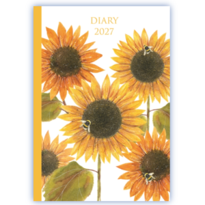 Fashion Diary Sunflowers A6 2027 Haftalık Ajanda