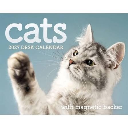 Carousel Calendars Cats 2027 Mini Günlük Masa Takvimi